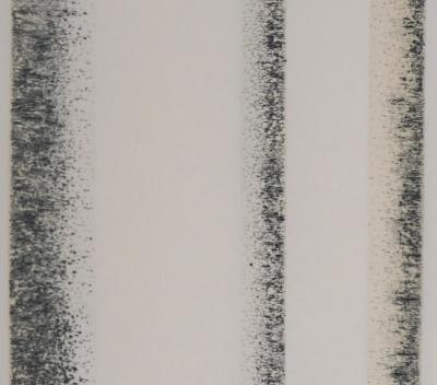 Jean SOLOMBRE - Trois troncs de bouleaux, 1981 - Gravure signée et numérotée 2