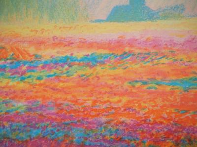 Claude MANOUKIAN - Normandie : Couleur d’été - Lithographie originale, Signée 2
