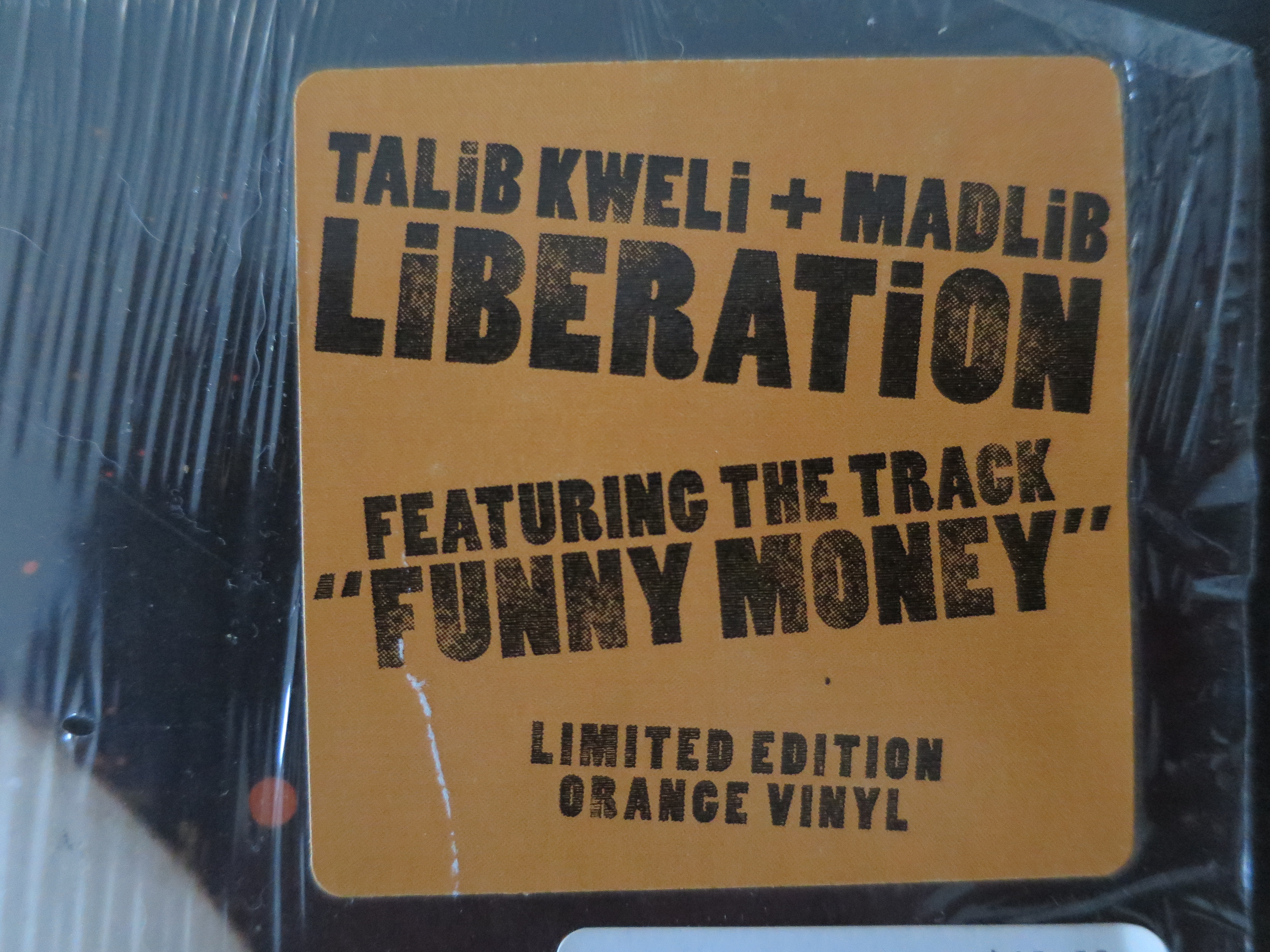 Banksy (after) -Talib Kweli & Madlib - Liberation (Orange), 2007 