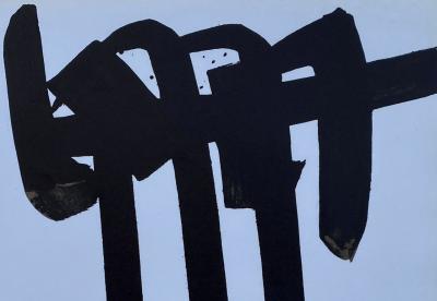 Pierre SOULAGES - Lithographie 28, 1970 - Lithographie originale 2