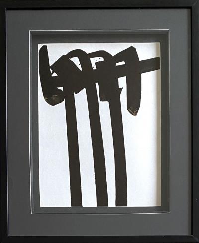 Pierre SOULAGES - Lithographie 28, 1970 - Lithographie originale 2