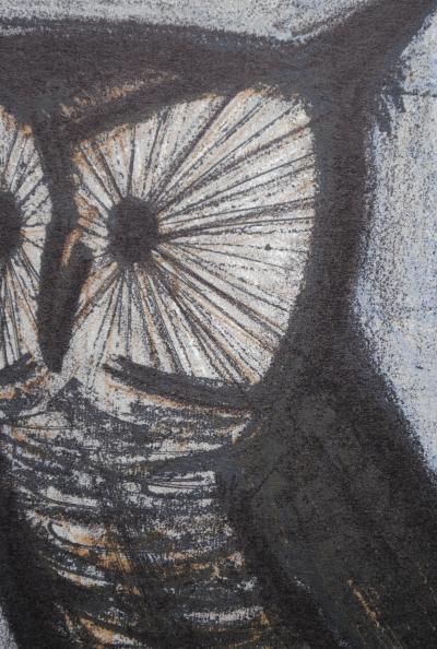Bernard BUFFET - La petite chouette, 1967 - Lithographie originale signée 2