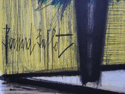 Bernard BUFFET - Le Bouquet violet, 1967 - Lithographie originale signée 2
