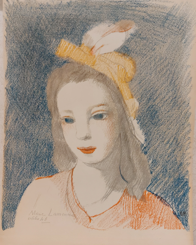 Marie LAURENCIN - Sainte Catherine, 1946 - Lithographie signée dans la planche 2