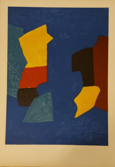 Serge POLIAKOFF - Lithographie  R 84, vers 1970-73 - Lithographie 2