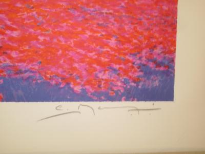 Claude MANOUKIAN - La Tour Eiffel, 1999 - Lithographie signée et dédicacée 2