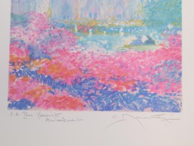 Claude MANOUKIAN - La cathédrale - Lithographie signée et dédicacée 2