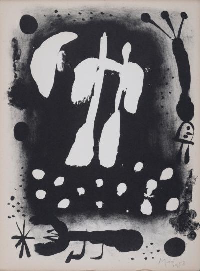 Joan MIRO - Je travaille comme un jardinier, 1953 - Lithographie signée au crayon 2