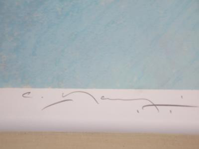 Claude MANOUKIAN - Bouquet à l’italienne - Lithographie signée et dédicacée 2
