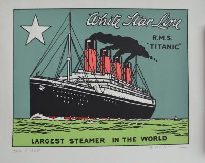 FLOC’H & RIVIERE - Albany et Sturgess T3, 1984  - A la recherche de Sir Malcolm + Lithographie 2