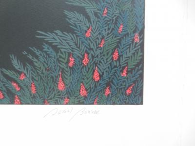 Daniel BONNEC - Les Chouettes - Lithographie signée au crayon 2