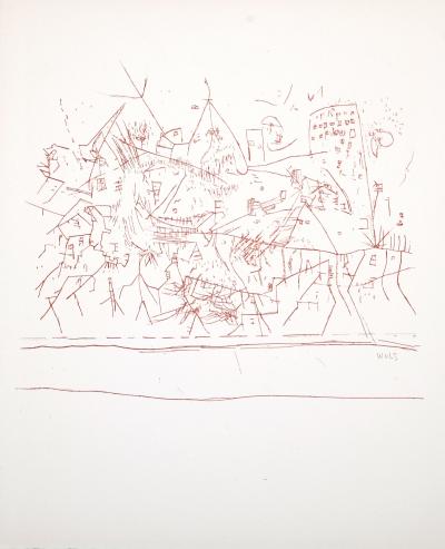 Miro, Arp, Bellmer, Ernst, Giacometti ...: Feuilles Eparses, 1965 - 14 gravures et lithographies originales signées à la main 2