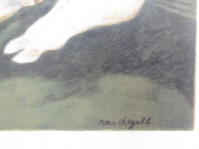 Marc CHAGALL (d’après) - Solitude - Lithographie signée dans la planche 2