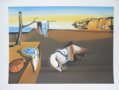 Salvador DALI (after) - The resistance of memory - Lithograph signed in the plate 2