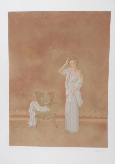 Annie RETIVAT - L’amant - lithographie signée et dédicacée 2