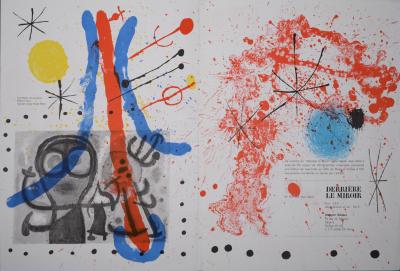 Joan MIRO - Derrière le Miroir n ° 151-152: Cartons, 1965 - Revue d’art 2