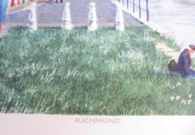Jeremy KING - Richmond - Lithographie signée et dédicacée 2