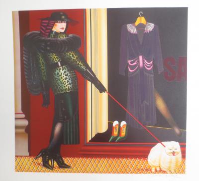 Shimon OKSHTEYN - Sale - Lithographie signée au crayon 2