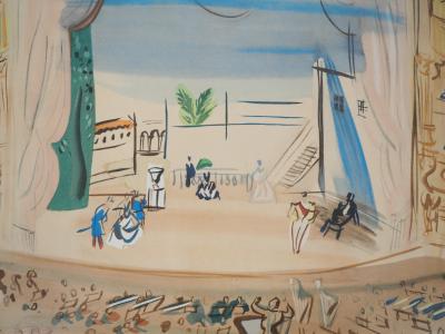 Raoul DUFY : L’opéra de Monte Carlo, Lithographie Signée 2