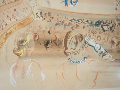 Raoul DUFY : L’opéra de Monte Carlo, Lithographie Signée 2