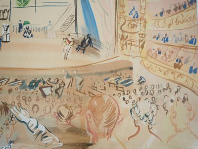 Raoul DUFY : L’opéra de Monte Carlo, Lithographie Signée 2