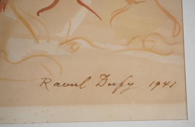 Raoul DUFY : L’opéra de Monte Carlo, Lithographie Signée 2