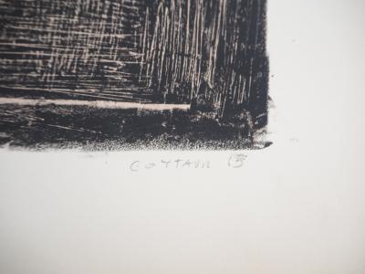 André COTTAVOZ : Le hammam  - Lithographie Originale Signée et Numérotée 2