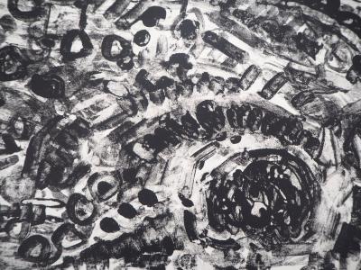 André COTTAVOZ : La ville animée - Lithographie Originale Signée et numérotée 2