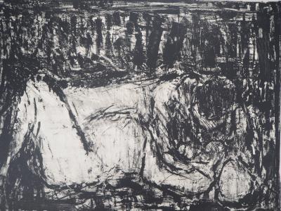 André COTTAVOZ : Les amoureux - Lithographie Originale Signée et Numérotée 2