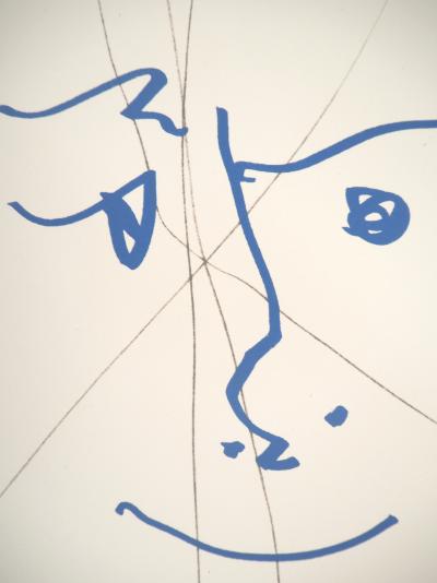 Pablo PICASSO (d’après) : Papiers collés - Lithographie 2
