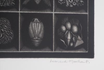Leonard MARCHANT: Oracle - Gravure originale signée au crayon 2