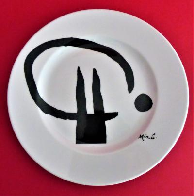 Joan Miró (d’après) -  6 Assiettes en porcelaine 2