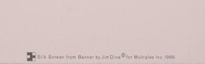 Jim DINE - Two Red Boots, 1969 - Sérigraphie originale 2