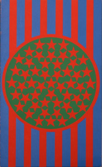 Robert INDIANA - Flag, 1969 - Original silkscreen 2