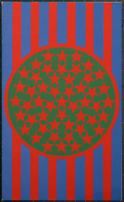 Robert INDIANA - Flag, 1969 - Original silkscreen 2