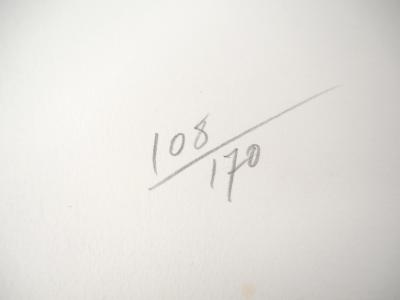Louis LEYGUE : Nu assis - Lithographie Originale Signée et Numérotée 2