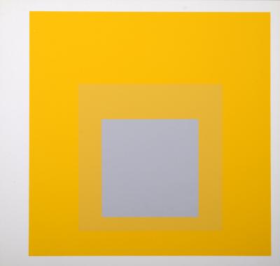 Josef ALBERS - Homage to the Square : Als Wechselwirkung der Farbe, 1977 (A) - Original silkscreen 2