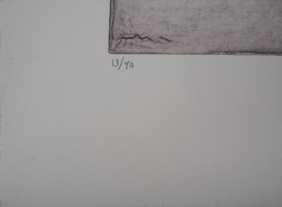 Marc GARNEAU : Satyre, 2002 - Gravure originale signée 2