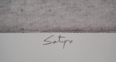 Marc GARNEAU : Satyre, 2002 - Gravure originale signée 2