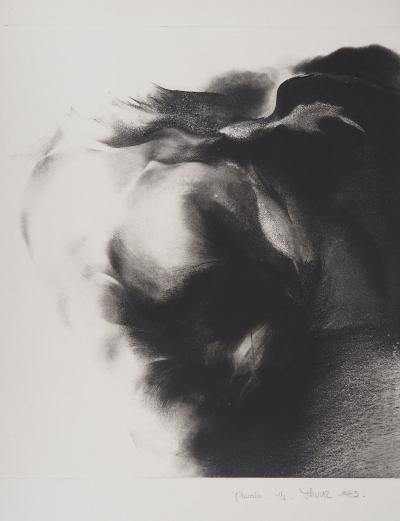 Jean-Luc FAUVEL : Paysage onirique (Pluralis), 1985 - Gravure Originale Signée 2