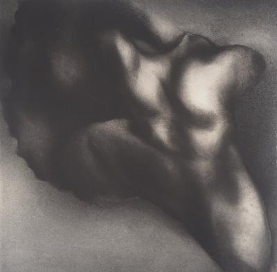 Jean-Luc FAUVEL : Paysage du corps (L’ange rebelle), 1984 - Lithographie Originale Signée 2