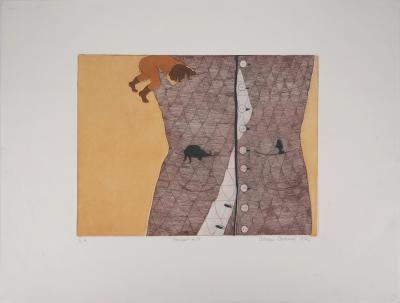 Gillian GOCKING : Pocket-fuls, 1974 - Gravure Originale Signée 2