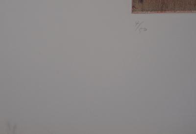 YUK : Figure surréaliste (Je sais qu’elle s’en va), 1991 - Gravure Originale Signée 2
