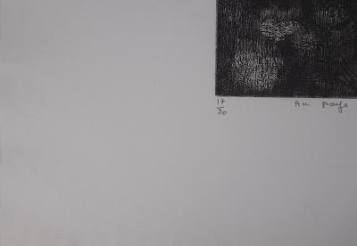 Françoise BRICAUT : Au pays de Dieu Noir, 1978 - Gravure Originale Signée 2