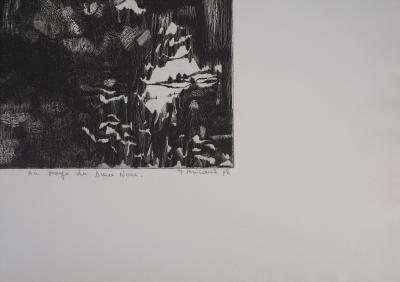 Françoise BRICAUT : Au pays de Dieu Noir, 1978 - Gravure Originale Signée 2