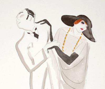 Marcel VERTÈS - Dancing  (VI), 1922 - Original lithograph 2