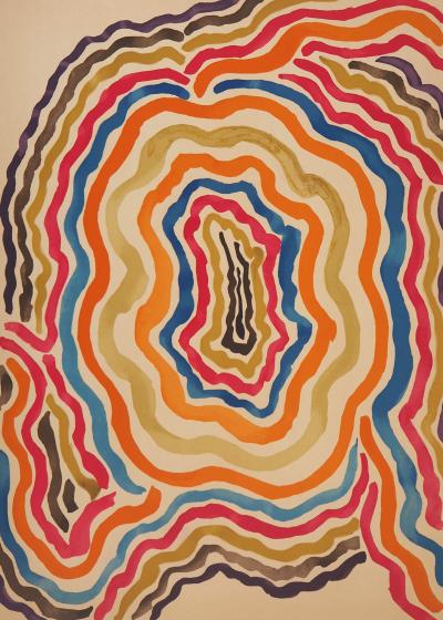 Man RAY : Hommage à Courbet: L’Origine du monde, 1971 - Lithographie originale signée 2