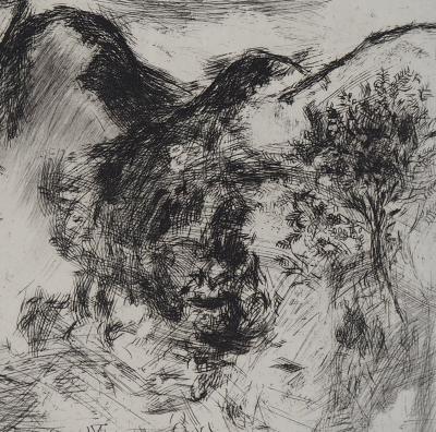 Marc CHAGALL - La Souris métamorphosée en fille, 1952 - Gravure originale signée 2
