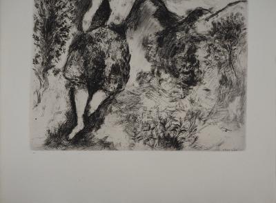 Marc CHAGALL - La Souris métamorphosée en fille, 1952 - Gravure originale signée 2