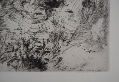 Marc CHAGALL - La Souris métamorphosée en fille, 1952 - Gravure originale signée 2